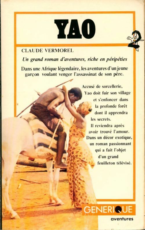 Yao - Claude Vermorel - Livre