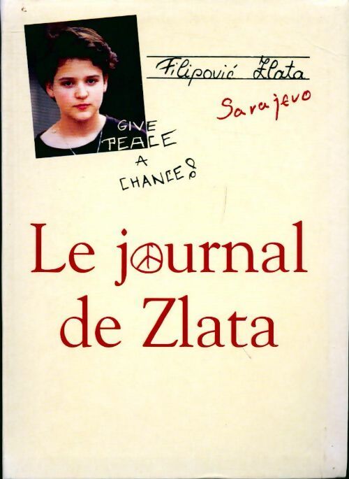 Le journal de Zlata - Zlata Filipovic - Livre