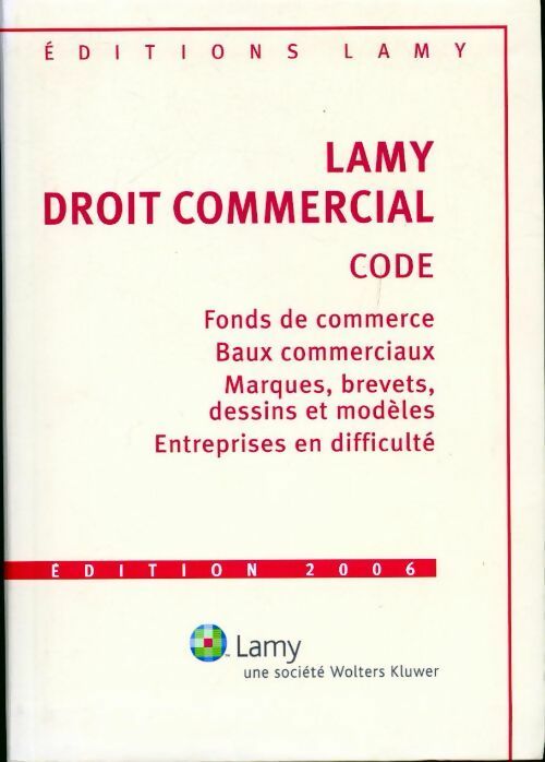 Droit commercial 2006 - Collectif - Livre