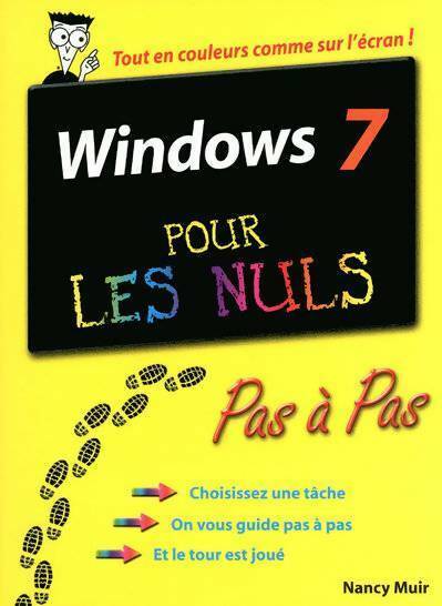 Windows 7 pas à pas pour les nuls - Nancy Muir - Livre