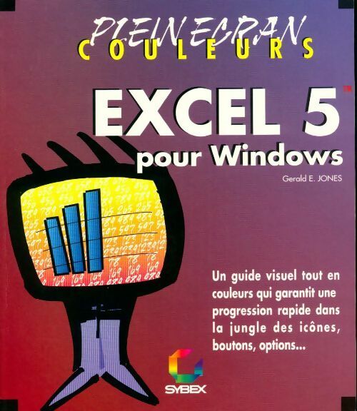 Excel 5 pour Windows - G-E Jones - Livre