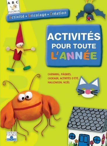 Activités pour toute l'année - Nathalie Auzeméry - Livre
