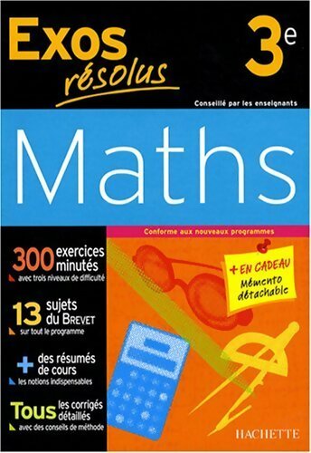 Maths 3e - Paul Fauvergne - Livre