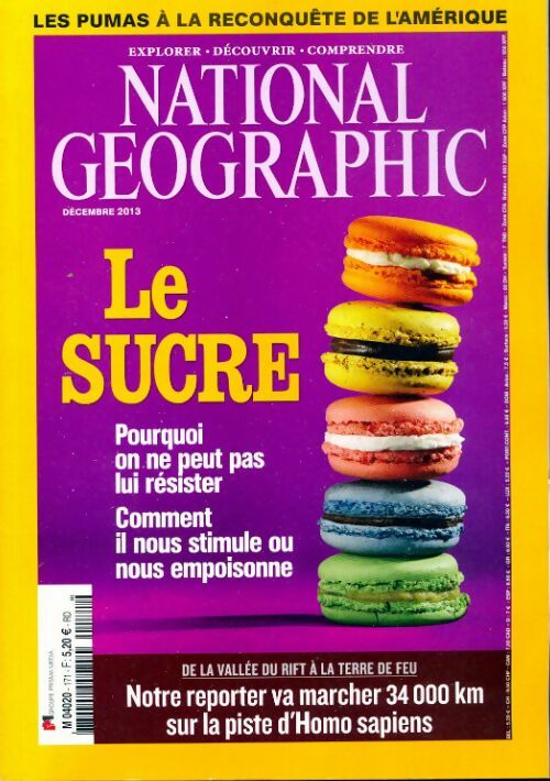 National Geographic n°171 : Le sucre - Collectif - Livre