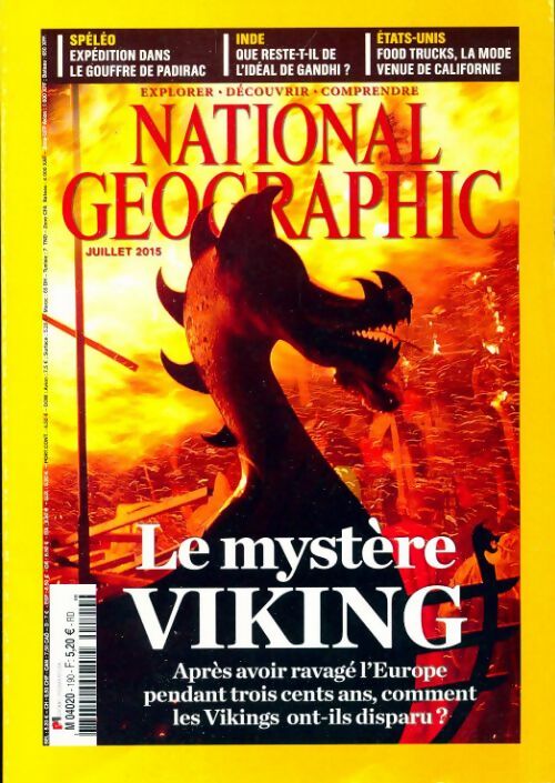 National Geographic n°190 :Le mystère marketin - Collectif - Livre