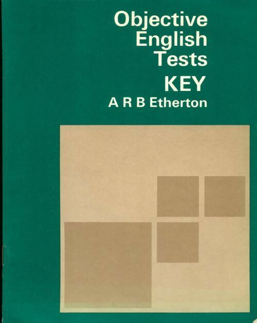 Objective English tests - A.R.B Etherton - Livre