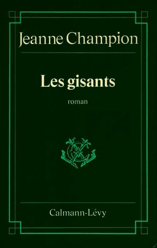 Les gisants - Jeanne Champion - Livre