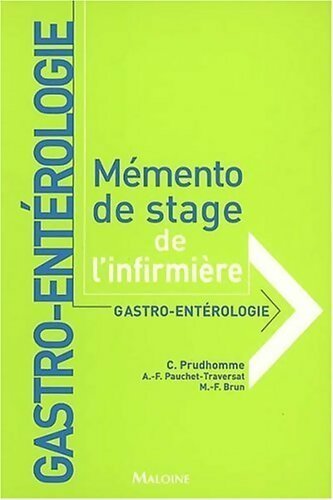 Gastroentérologie - Christophe Prudhomme - Livre