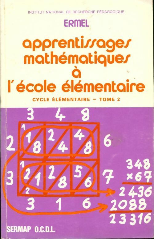 Apprentissages mathématiques à l'école élémentaire cours moyen Tome II - Collectif - Livre
