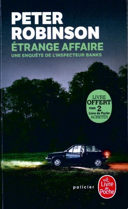 Étrange affaire - Peter Robinson - Livre
