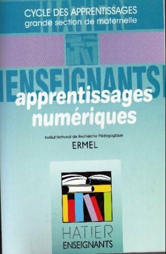Apprentissages numériques grande section maternelle  - Collectif - Livre