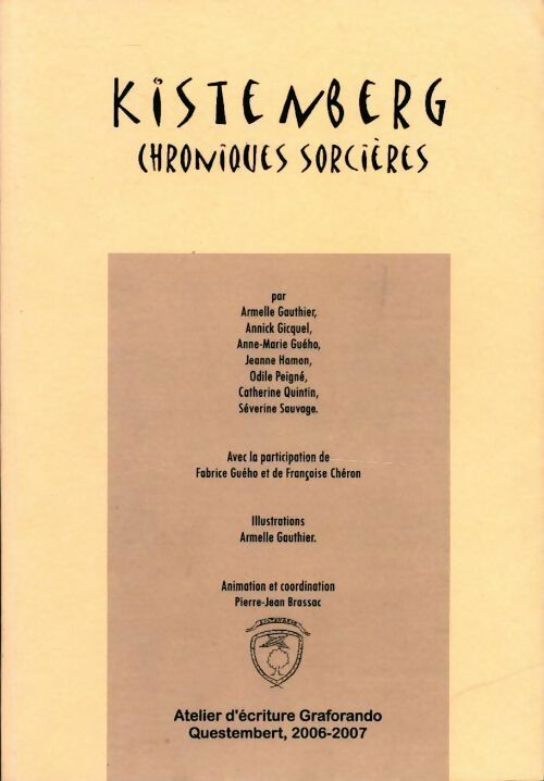 Kistenberg. Chroniques sorcières - Collectif - Livre