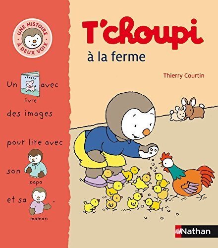 T'choupi à la ferme - Thierry Courtin - Livre