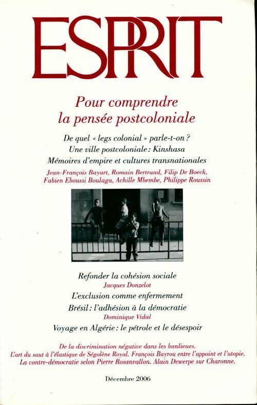 Pour comprendre la pensée postcoloniale - Collectif - Livre
