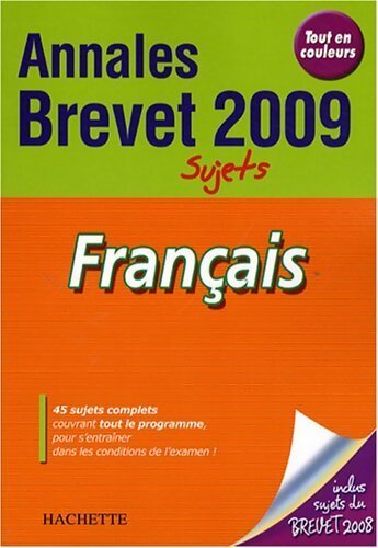 Français brevet sujets 2009 - Brigitte Réauté - Livre