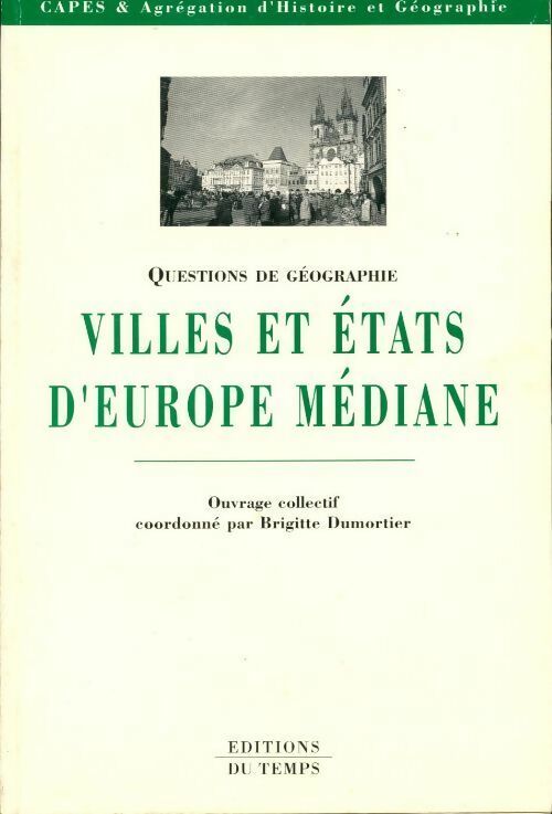 Villes et états d'Europe médiane - Collectif - Livre