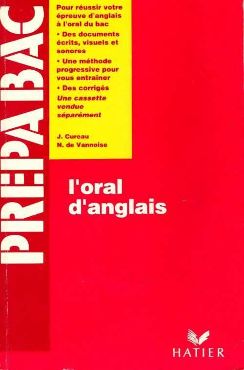 L'oral d'anglais - J. Cureau - Livre