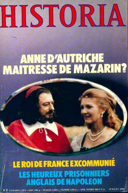 Historia n°416 : Anne d'Autriche, maîtresse de Mazarin ? - Collectif - Livre