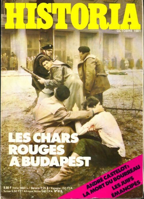 Historia n°419 : Les chars rouges à Budapest - Collectif - Livre