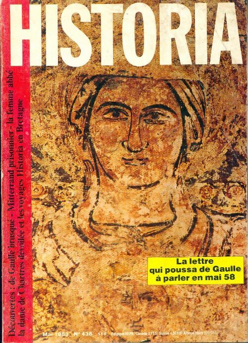 Historia n°438 : La lettre qui poussa de Gaulle à parler en mai 58 - Collectif - Livre