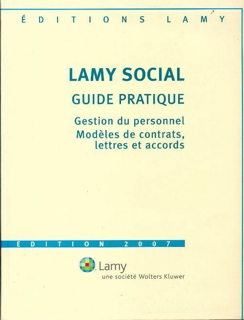 Lamy Social 2007 - Collectif - Livre
