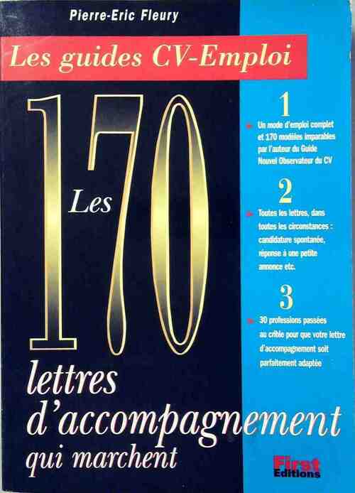Les 170 lettres d'accompagnement qui marchent - Pierre-Eric Fleury - Livre