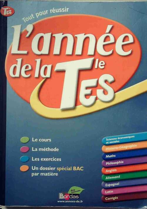 L?année de terminale ES - Pierre-Olivier Perl - Livre