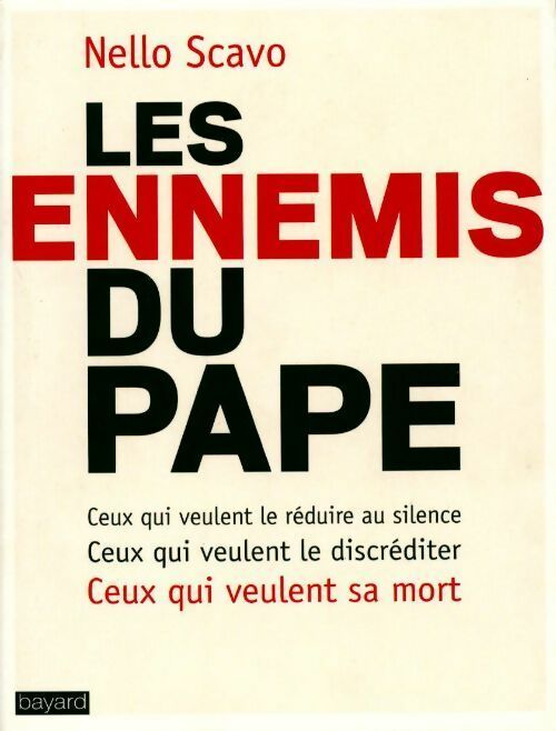 Les ennemis du pape - Nello Scavo - Livre