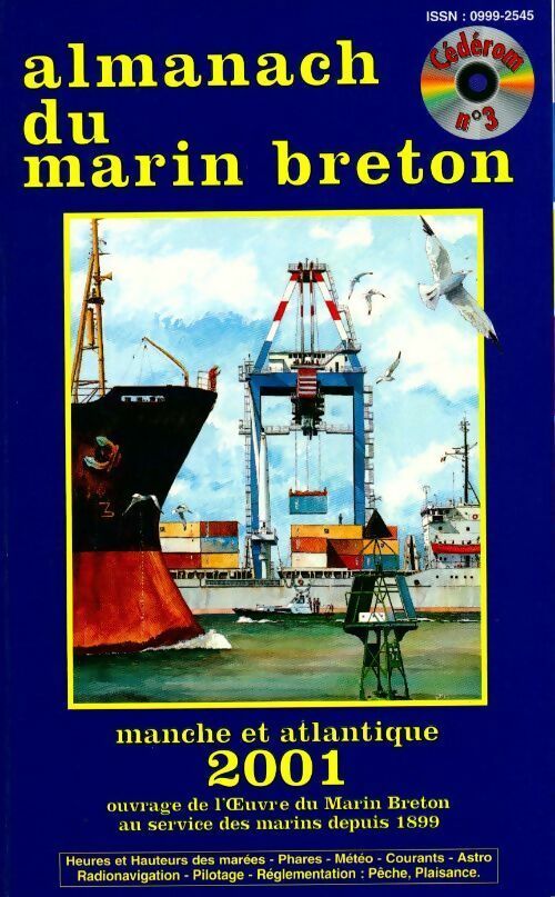 Almanach du marin breton. Manche et Atlantique 2001 - Collectif - Livre