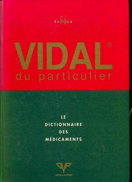 Vidal du particulier 1996 - Vidal - Livre