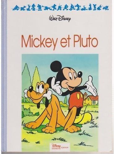 Mickey et Pluto - Disney - Livre