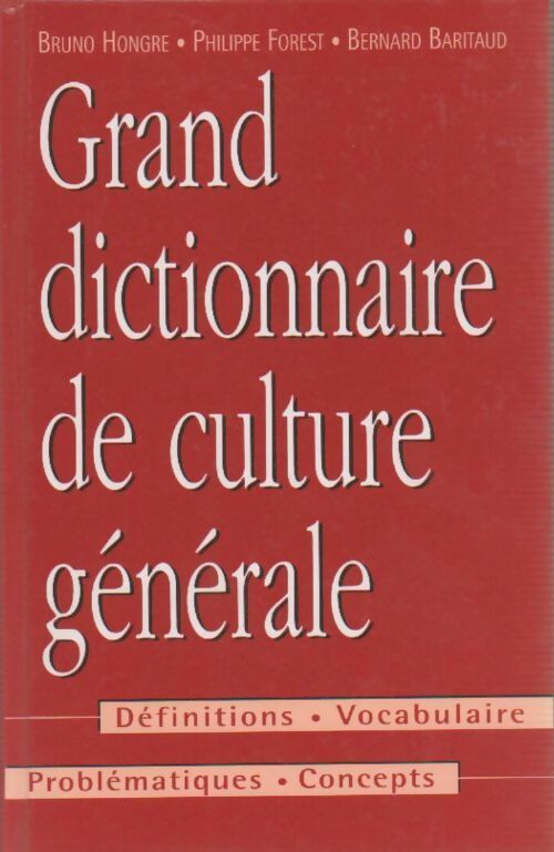 Grand dictionnaire de culture général - Collectif - Livre