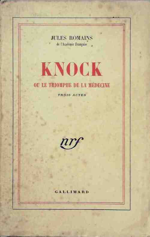 Knock - Jules Romains - Livre