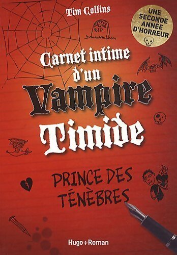 Carnet intime d'un vampire timide - Tim Collins - Livre