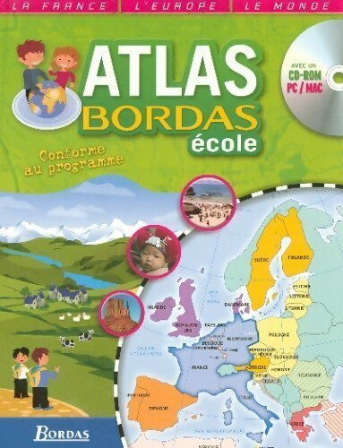 Atlas bordas école - Collectif - Livre