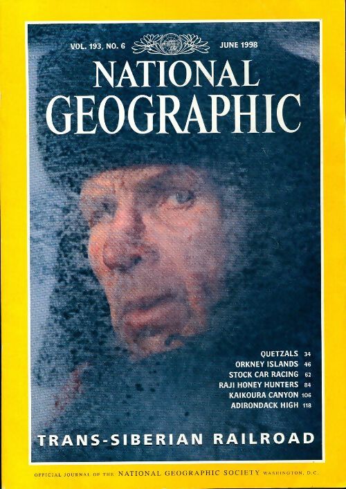 National Geographic US n°193-6 : Trans-siberian railroad - Collectif - Livre