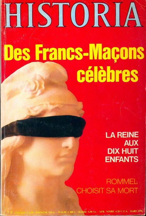 Historia n°376 : des francs-maçons célèbres - Collectif - Livre