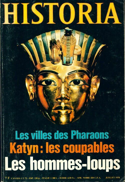 Historia n°380 : Les villes des pharaons / Katyn / Les hommes-loups - Collectif - Livre
