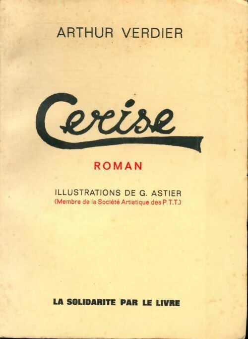 Cerise - Verdier Arthur - Livre