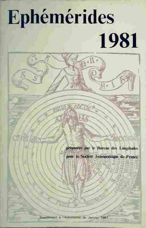 Ephémérides 1981 - Collectif - Livre