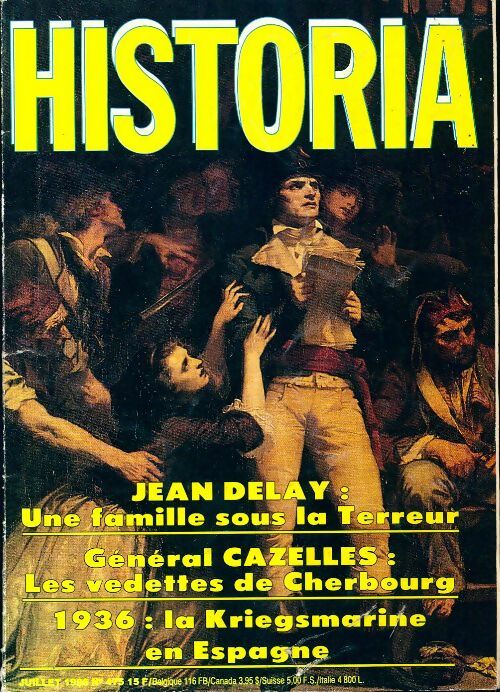 Historia n°475 : Jean Delay / Général Cazelles / 1936 - Collectif - Livre
