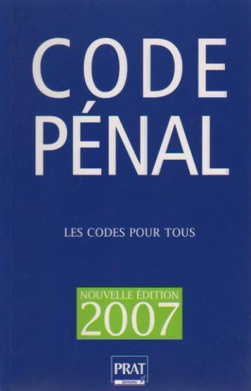Code pénal 2007 - Collectif - Livre