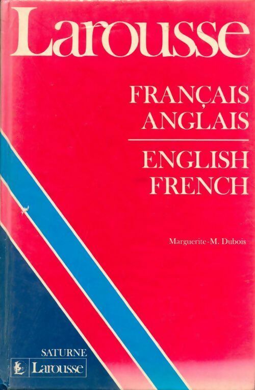 Dictionnaire french english/francais anglais - Marguerite-Marie Dubois - Livre