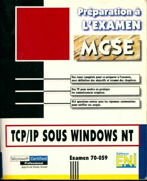 TCP/IP sous Windows NT - José Dordoigne - Livre