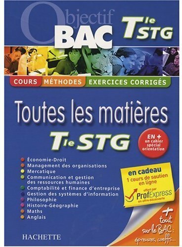 Toutes les matières Terminale STG - Michèle Batana - Livre