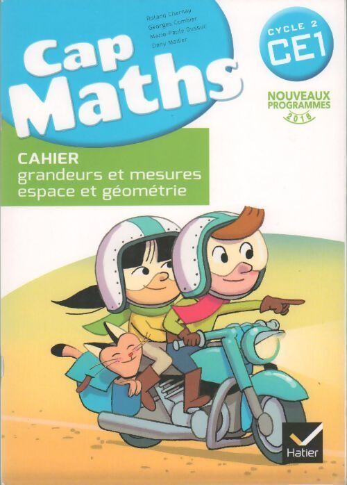 Cap maths CE1 2016 - Collectif - Livre
