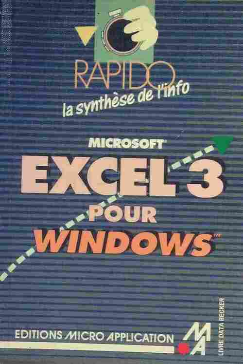 Excel 3 pour Windows - Martin Bohmer - Livre