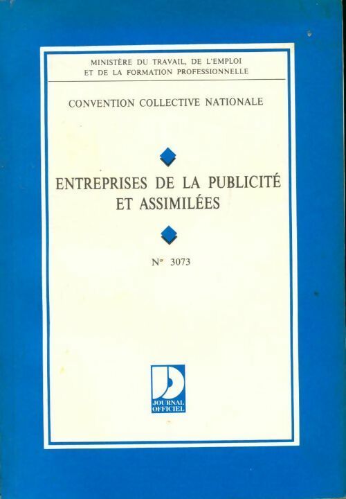 Entreprises de la publicité et assimilées - Collectif - Livre