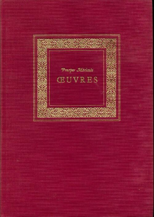 Oeuvres - Prosper Mérimée - Livre
