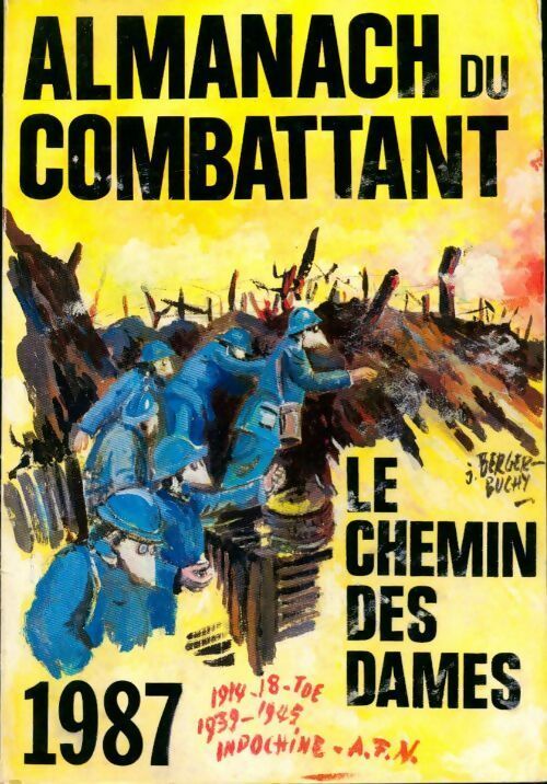 Almanach du combattant 1987 - Collectif - Livre